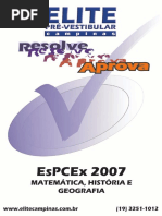 Espcex2007 Resolucao Mat Geo His