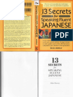 13 Secrets For Speaking Fluent Japanese PDF
