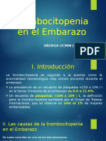 Trombocitopenia en el Embarazo.pptx