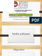 Ssi 3013 - Information and Communication Technology in Science Title-Stella Software