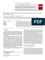 Determinants of customer loyalty and purchasing behavior for full-service and limited-service hotels.pdf