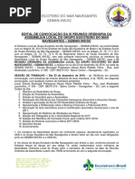 Edital de Convocacao Assembleia