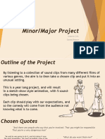 Minor/Major Project: Interim Crit
