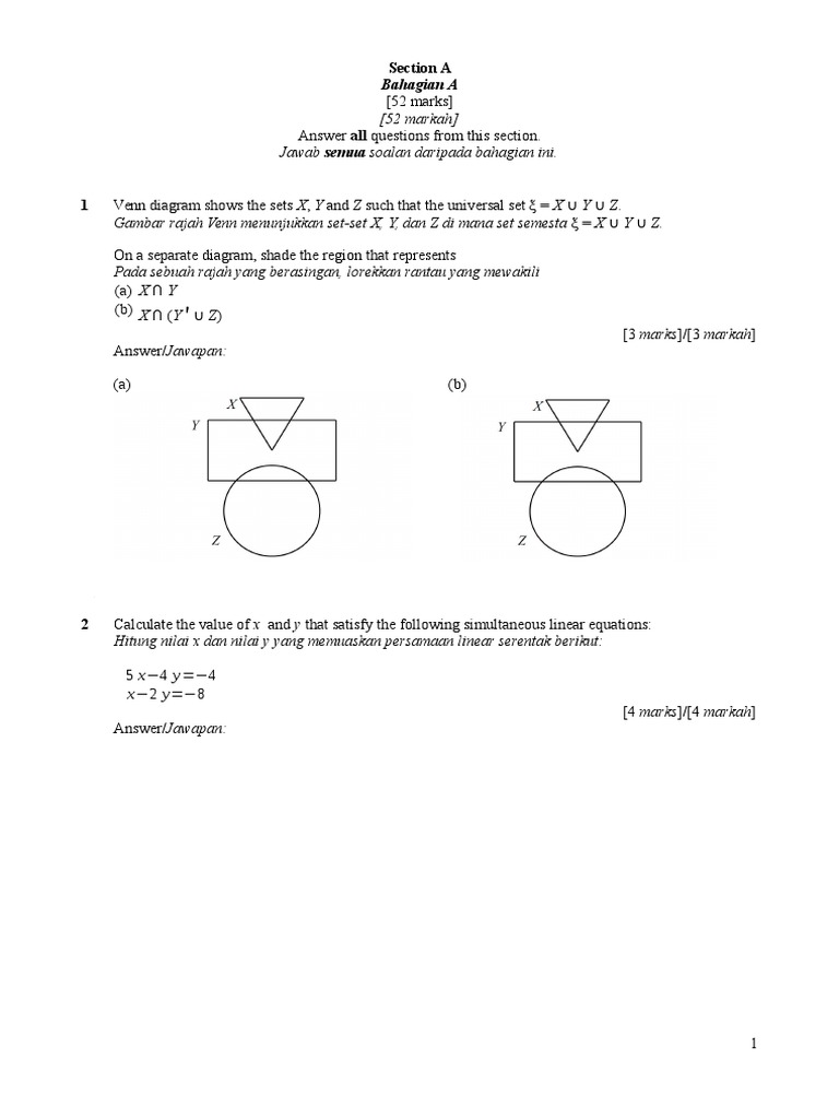 Soalan k2 Matematik Ppt 2015 t5