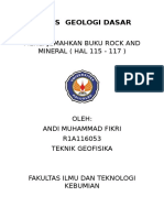 Terjemahan Buku Rock and Mineral Halaman 115 - 117