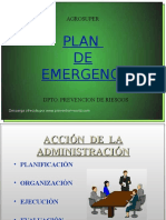 Plan de Emergencia