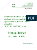 Manual Básico de Instalación Yazaki Serie WFC SC - 10!20!30 - 50