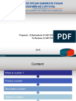 Crushing Process: Prepared: B.Barhasbodi (H.ME13D044) Ts - Rentsen (H.ME13D003)