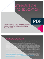 ASSIGNMENT ON RIGHT TO EDUCATION - pdf1111 PDF