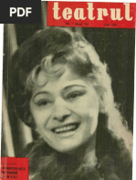 Revista Teatrul, Nr. 7, Anul VI, Iulie 1961