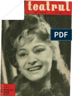 Revista Teatrul, Nr. 7, Anul VI, Iulie 1961