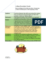 6-step procedure teach