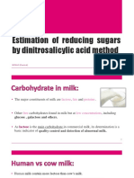Estimation of Reducing Sugars by Dinitrosalicylic Acid Method