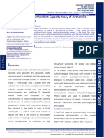 Permanganate Reducing Antioxidant Capacity Assay of Methanolicextract Oxalis Corniculata PDF