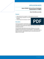 Atmel 42141 SAM AT02333 Safe and Secure Bootloader Implementation for SAM3 4 Application Note