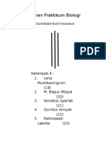 Laporan Praktikum Karbohidrat