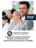 Organización y Gestión de Almacenes (Dirigida a la Acreditación de las Competencias Profesionales R.D. 1224/2009)