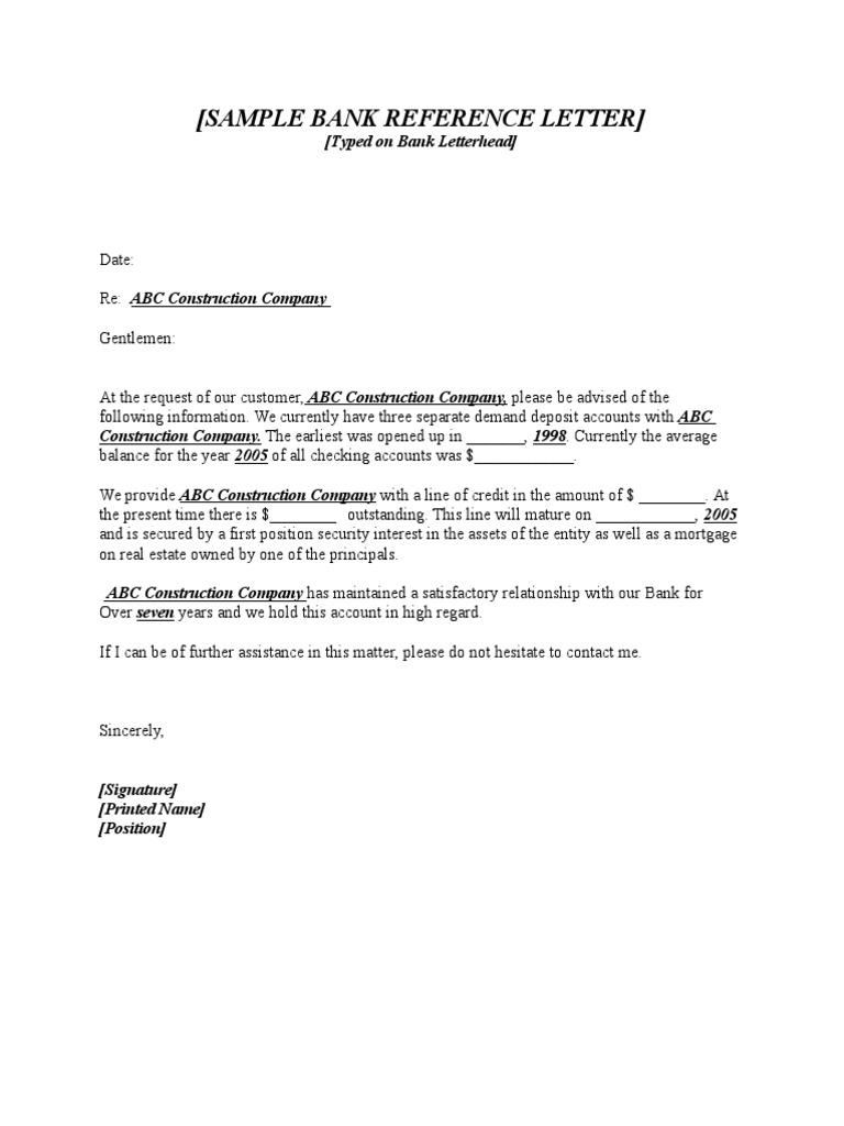 MAS SampleBankLetter | PDF | Finance & Money Management