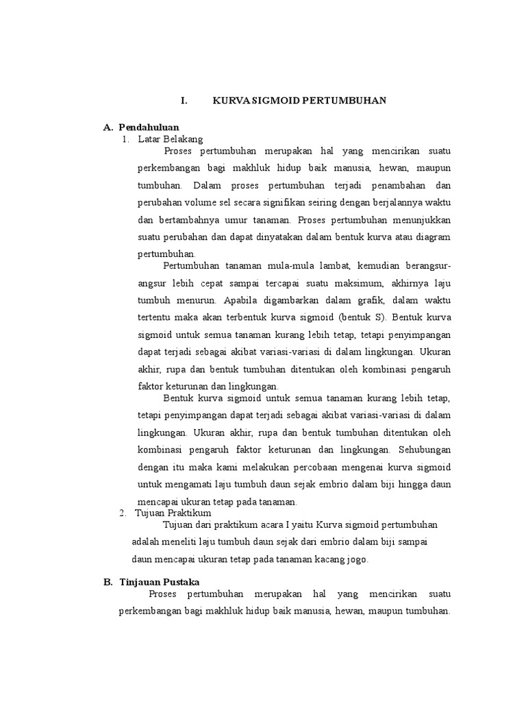 I Kurva Sigmoid Pertumbuhan Pdf