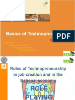 Basics of Technopreneurship