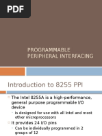 Programmable Peripheral Interfacing