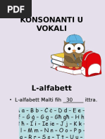 Konsonanti U Vokali