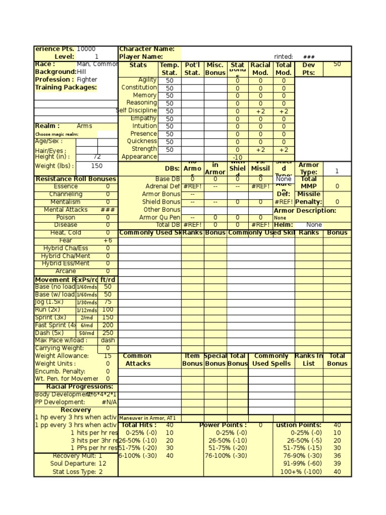 Rolemaster rpg