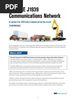 Sae J1939-1-2021 | PDF | Computer Network | Osi Model