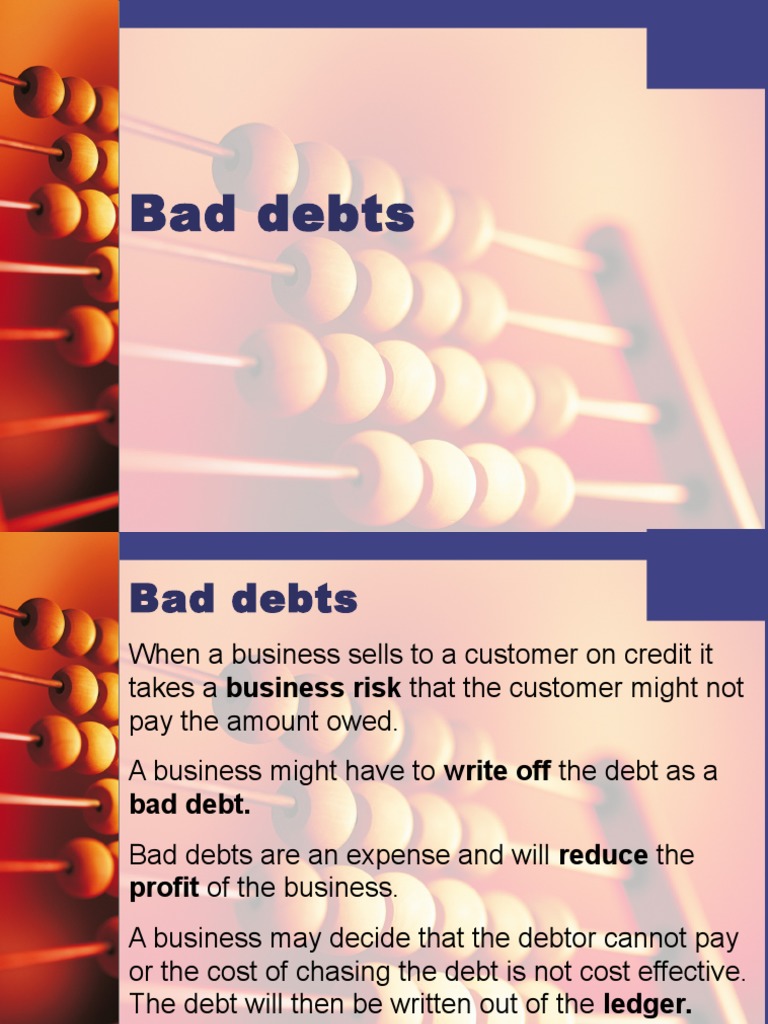 Provision for Bad Debts Explained | PDF | Bad Debt | Debits And Credits