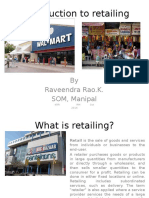 Introduction To Retailing