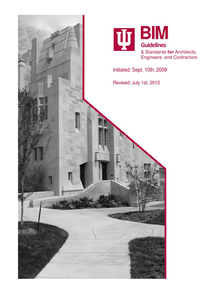 IU BIM Guidelines for A/E/C Professionals | PDF | Building Information ...