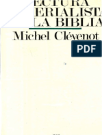 Clevenot, Michel - Lectura Materialista de La Bibia