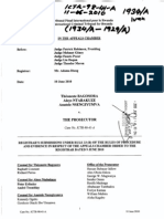 33 (B) - Registrar's Submissions Under Rule 33 (B) in Respect of The Appeals Chamber Order Dated 09 June 2010-En-11 June 2010