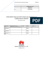 Gsm Bss Network Kpi Network Interference Optimization Manual
