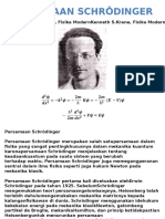 Persamaan Schrodinger