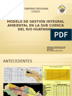 Programa de Gestión Integral Ambiental en la Sub Cuenca del Rio Huatanay.pptx