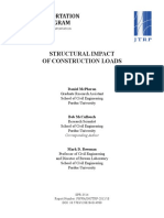 Structural Impact of Construction Loads