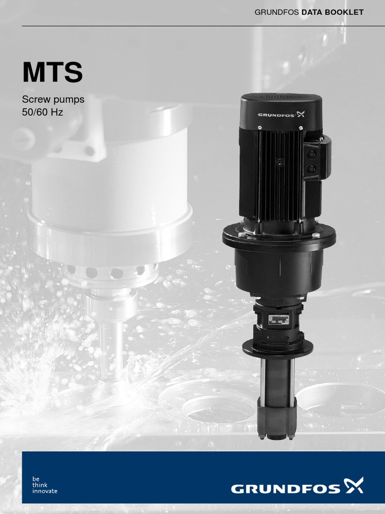 Grundfos MTS Screw Spindle Pump Pump Screw