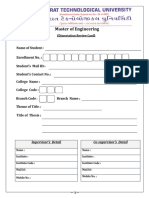 Master of Engineering Thesis Review