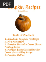 Pumpkin - Recipes PDF