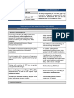 Pmo Lead Erp: Job Overall Responsibility Position Project Reports To Location