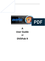 A User Guide of Dvdfab9 PDF