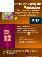 Aborto violación