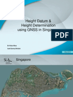 Height Datum & Height Determination Using GNSS in Singapore