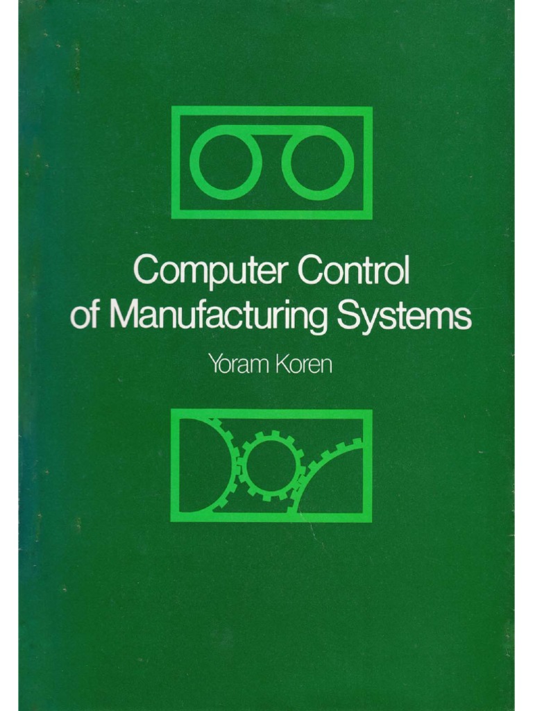 Computer Control of Manufacturing Systems PDF PDF