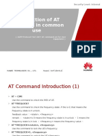 Introduction to common AT commands (3GPP TS27.007
