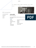 Job Profile