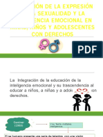 Educación de La Expresión de La Sexualidad y