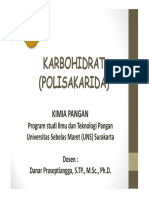 1 Materi kuliah kimiapangan - Karbohidrat (polisakarida) (1).pdf