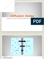 Diffusion Notes